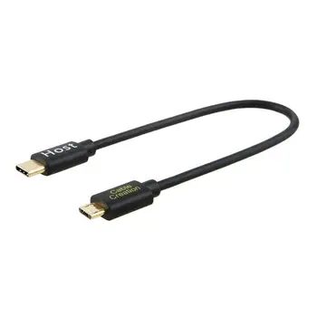 USB C na mikro-kabel USB OTG, CableCreation 0.65 ft kratkom tip kabel c kompatibilna Galaxy S8 / S8 plus, pics 2 XL Google, etc