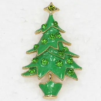 Gorski kristal je Božićno drvce pin broševi C423 K2