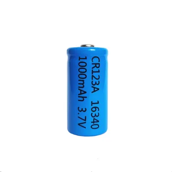 8 kom./lot 3.7 V 1000mAh litij-ionska baterija 16340 CR123A baterija 3.7 V CR123 za laser olovke LED svjetiljka ćelije