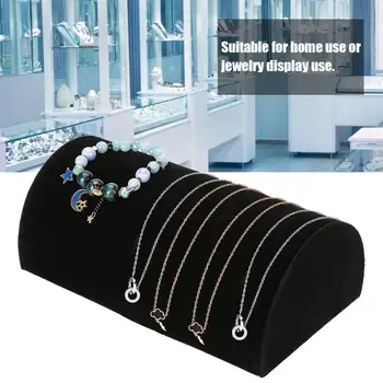 Flanel nakit narukvica i ogrlica prikaz držač štand izlog T-bar za pohranu narukvica stalak organizator nakit 20 * 12 * 6.5 cm