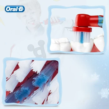 Oral B EB10 Children Electric Toothbrush Heads zamjena smrznute Утральных mekih zubnih četkica zamjenjive glave četkice za djecu