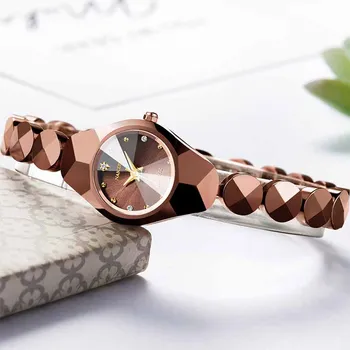 NAKZEN kvarcni satovi luksuzni dijamant ručni sat Life Waterproof Clock Montre Femme pokloni za žene Casual Relojes De Mujer