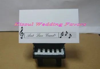 (20 kom/lot) Vjenčanje favorizira iskaznice Piano Place s odgovarajućim именными karticama za glazbeni dizajn romantični svadbeni poklon
