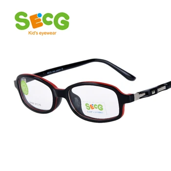 SECG Mental Frame Kids optički fleksibilan okvir za djecu dječaci djevojčice unisex guma silikon remen naočale recept