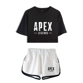 Luckyfriday Apex Legends Leisure Suit soft majica s okruglim воротом O-izrez i kratkim hlačama Kpop 2019 novi stil casual odjeća
