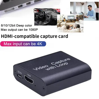 USB 3.0 4K Graphics HDMI-kompatibilnu memorijsku hvatanje placa video Recorder Box za direktan streaming video snimanje digitalni pretvarač