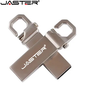 JASTER stainless steel metal USB Flash Drives real capacity Pendrives U stick 32GB, 16GB i 8GB 4GB USB 2.0 pen drive