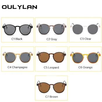 Oulylan klasicni okrugle sunčane naočale Muškarci Žene stare marke male dizajnerske sunčane naočale vožnje muške, ženske naočale nijanse UV400