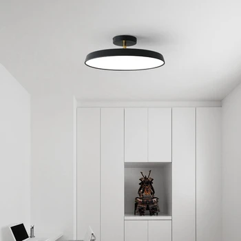 Nordic ukrasne aluminijske ultra-tanki plafonjere minimalistički dizajn za trijem dnevni boravak blagovaonica Balkon Soba Home Decor