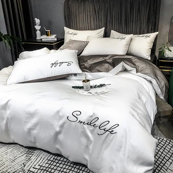 Novi kućni tekstil 4kom komplet posteljinu sa svojim pamučnom krpom пододеяльником jastučnicu prekrivač za dnevni boravak spavaća soba