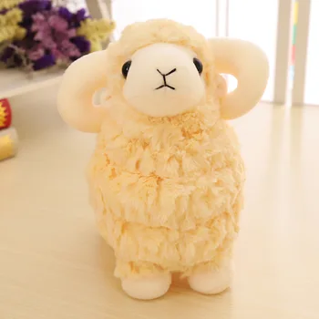 Realno ovca koza od samta lutka meke punjene imitacija životinja vrlo slatka je pogodan kao poklon izuzetan lijepo