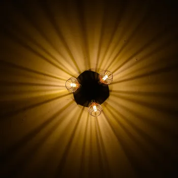 Crni sjaj luster s upravljanim glave vintage room light Adjustable G9 Lamp living room decor rotate chandelier lighting