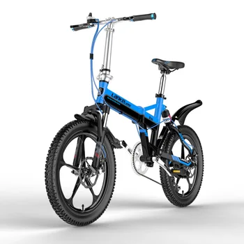 R99 20-inčni sklopivi bicikl, 7-brzinski mountain bike, Fornt & stražnji Spspension, 5-спицевое integrirano kolo