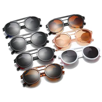 2020 klasicni okrugle sunčane naočale steampunk Muškarci Žene brand dizajnerske naočale Oculos De Sol nijanse UV zaštita
