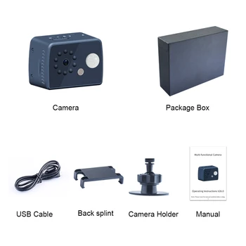MD20 Mini Camera PIR Motion Detection Low Power Camera HD 1080P Sensor Night Vision Kamkorder DVR Micro Sport DV Video small cam