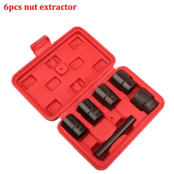 Spašavanje Vijak Matica Vijak Maknuti Extractor Removal Set Nut Removal Socket Tool Threading Hand Tools Kit With Hot Box Sale