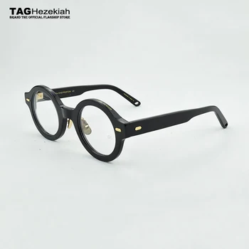 TAG 2019 Okrugli okvira za naočale, gospodo retro naočale za žene ацетатные naočale za oči muška moda klasična kratkovidnost računala naočale