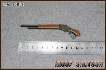 1/6 skala M1887 sačmarica i pištolj plastični oružje model igračke za 12