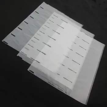100 kom./lot бескислотный arhivski list za pohranu zaštitnik 35 mm 135 B&W boja negativan slide