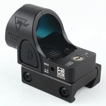 Mini-RMR SRO Red Dot Scope Collimator sa univerzalnim nosačem Glock Sight fit 20mm Rail za airsoft oružje / lov
