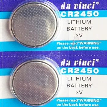 5 kom./pak. CR2450 dugme baterije KCR2450 5029LC LM2450 Coin Cell litij baterija 3V CR 2450 sati e-igračka daljinski upravljač