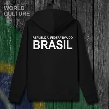 Brazil Brasil BRA brazilski br muškarci munja runa hoodies zimske dresovi muške jakne i nacionalna odjeća zemlja majica kaput