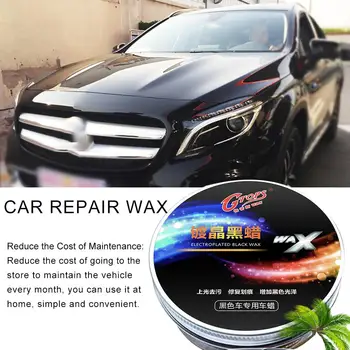 Senior Black Car Wax Care Paint Waterproof Care Scratch Repair Car Styling Crystal Hard Wax Polish Scratch Remover Maintenance