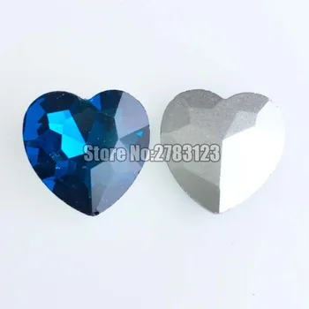 Model je završena! AAA kristal Kristal Paun plavi oblik srca pointback slobodan dijamanata, diy / odjeća i pribor SWHP212