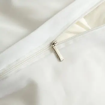 32 1 kom deka bijela boja housse de couette Soild Color Single/Double/Queen Size posteljina deka i jastučnica