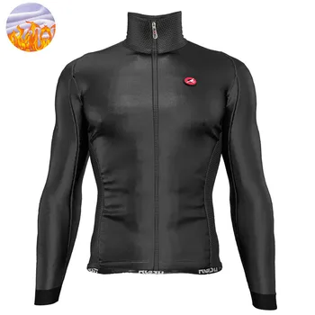 Rosti Winter thermal fleece Jersey biciklistička muška odjeća dugih rukava Dres vanjski biciklizam MTB odjeća toplo runo topla odjeća