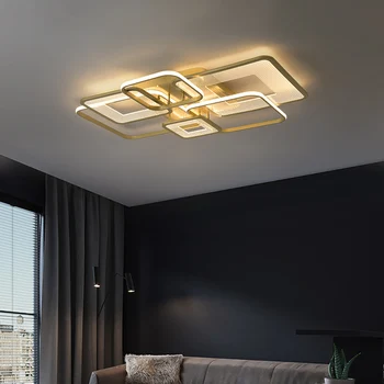 Zlatna moderne led plafonjere za spavaće sobe, dnevni boravak lustre de plafond Lustre Avize LED home stropni downlight svjetiljke