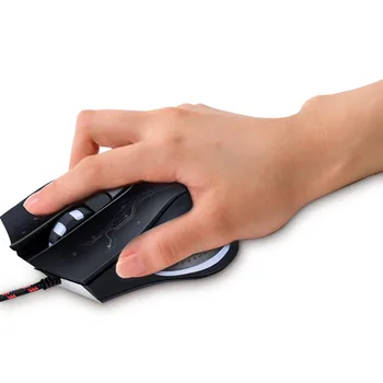 Profesionalni 3200DPI 6 tipki miša igra podesiv optički, USB žičani gaming miš za prijenosna RAČUNALA igre miša