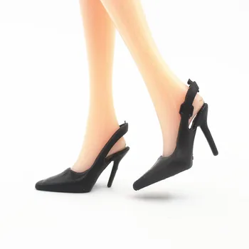 NK Veleprodaja 100 parova/compl. lutka crne cipele lijepe štikle trendi sandale za lutke Barbie visoke kvalitete dječje igračke DZ