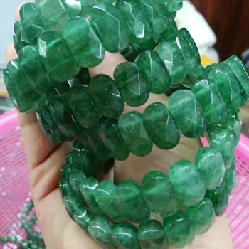 Prirodna zelena jagoda kvarc perle narukvica prirodni kamen Narukvica DIY nakit za žene za poklon veliko !