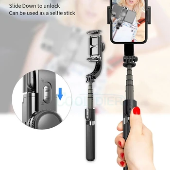 COOL DIER Bluetooth Ručni Gimbal Stabilizer Outdoor Holder Wireless Selfie Stick podesiva za селфи telefona IOS Androd