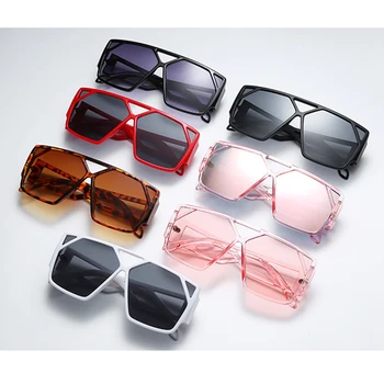 2020 ogroman trg sunčane naočale ženska moda stana gornje strane veliki okvir luksuzni brand sunčane naočale ženske slr naočale uv400 nijanse