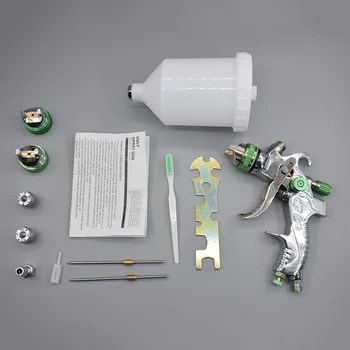 Raspršivač set HVLP 1.4 mm 1.7 mm 2.0 mm airbrush 600 ml čelik, električna vozila slikarstvo namještaj DIY Painting Kit Car Auto Repair Tool