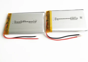 3.7 V 5000mAh li-polimer LiPo baterije, akumulatori za Power bank video PSP laptop MID PAD prijenosni tablet PC 105080