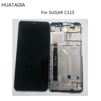 LCD zaslon osjetljiv na dodir za šećer C11S LCD digitalizator skupština zamjena za šećer C11s zaslon osjetljiv na dodir