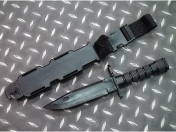 M9 Plastični Nož Taktički Bodež Trening Mekani Gumeni Nož Cosplay Filmske I Televizijske Projekte I Ukrasne Model Noža