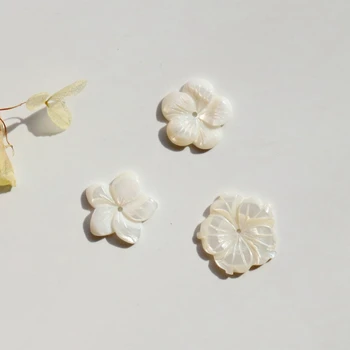 20-22 mm 24 kom. oblik cvijeta prirodna ljuska slobodan perle za nakit ovjes nakit, perle