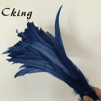 100 kom./ lot kraljevski plava 14-16 cm / 35-40 cm / visoke kvalitete pijetlov rep pero / diy-wedding odmor stranke rekvizite pribor