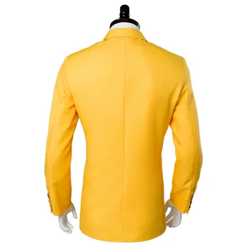 Homecoming Costume Jacket Coat Peter Parker Yellow Jacket Cosplay Costume Men Blazer
