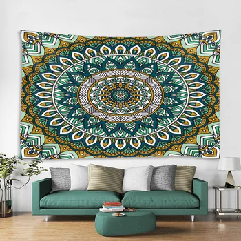 3D digitalni tisak tapiserija mandala zidna tapiserija spavaća soba dnevni boravak