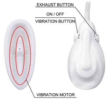 OLO električni vakuum vaginalni pumpa sisa jezik vibratori bradavicu sisao šalicu stimulator klitorisa seks igračke za žene
